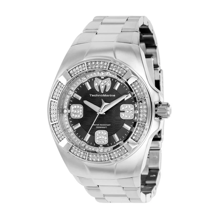 Technomarine Men’s Watch – Cruise Glitz Silver Stainless Steel Bracelet | TM-121105