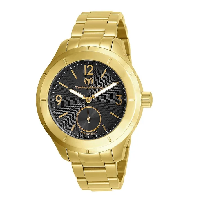 Technomarine Men’s Watch – MoonSun Yellow Gold Stainless Steel Bracelet | TM-818006