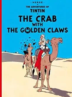 The Crab with the Golden Claws Softback Book