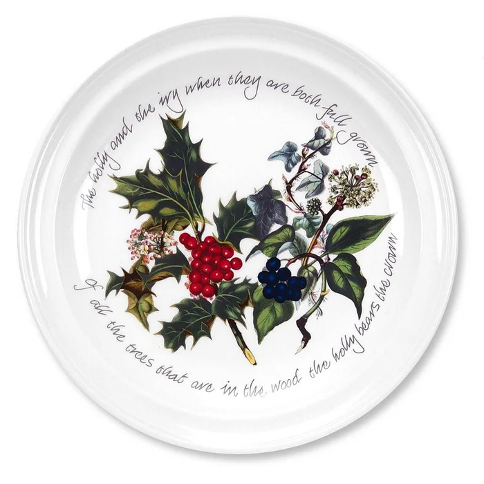 The Holly and the Ivy Dinner Plate