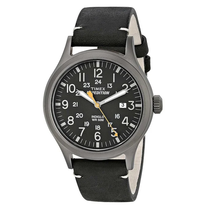 Timex Men’s Strap Watch – Expedition Scout Date Quartz Black Dial | TW4B01900JV