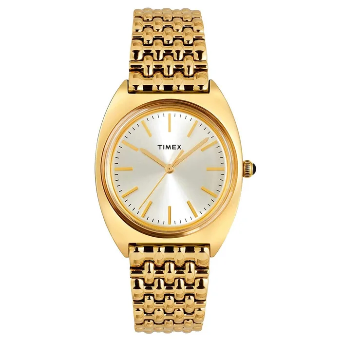 Timex Women’s Watch – Milano Gold Tone Dial Stainless Steel Bracelet | TW2T90400VQ