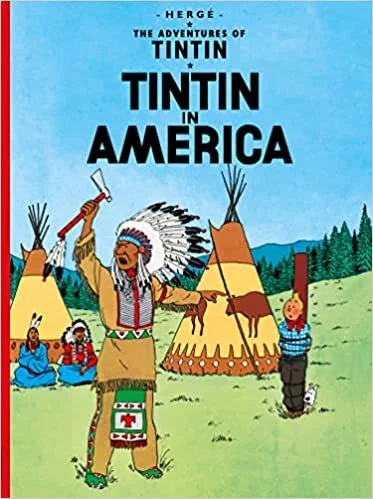 Tintin in America Softback Book