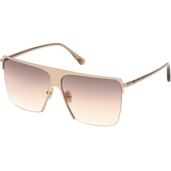 Tom Ford Women’s Sunglasses – Sofi Gradient Brown Lens Square Frame | FT0840 6128F
