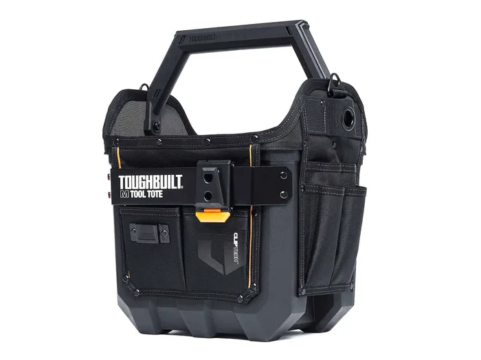 TOUGHBUILT Medium Black Plastic 12-in Tool Tote