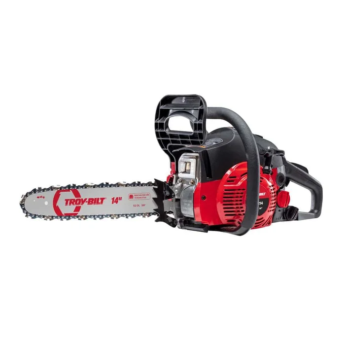 Troy-Bilt 14 in. 42 cc 2-Cycle Lightweight Gas Chainsaw with Automatic Chain Oiler