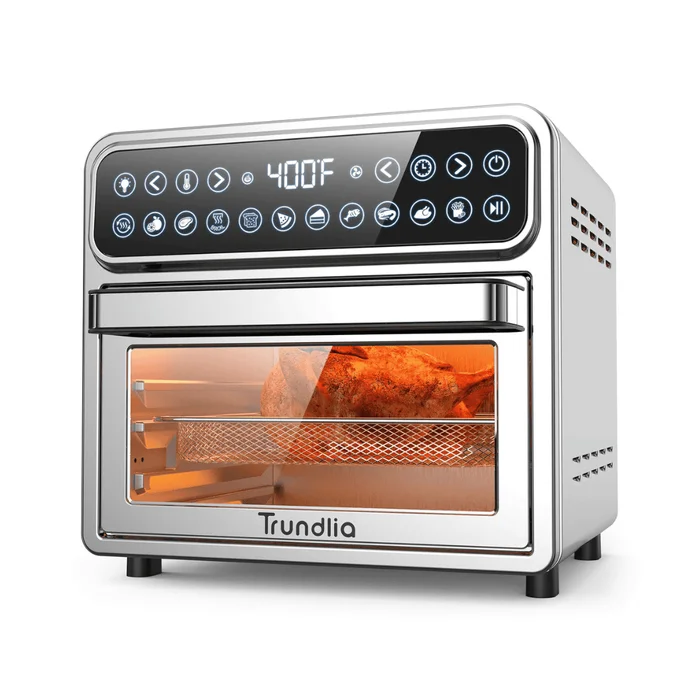 Trundlia 11-in-1 Air Fryer Oven 13QT Stainless Steel Air Fryer