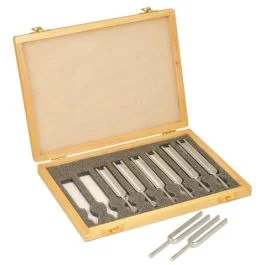 Tuning Fork Steel – Set of 8 Boxed [1520]