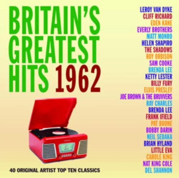 Various Artists CD – Britain’S Greatest Hits 1962