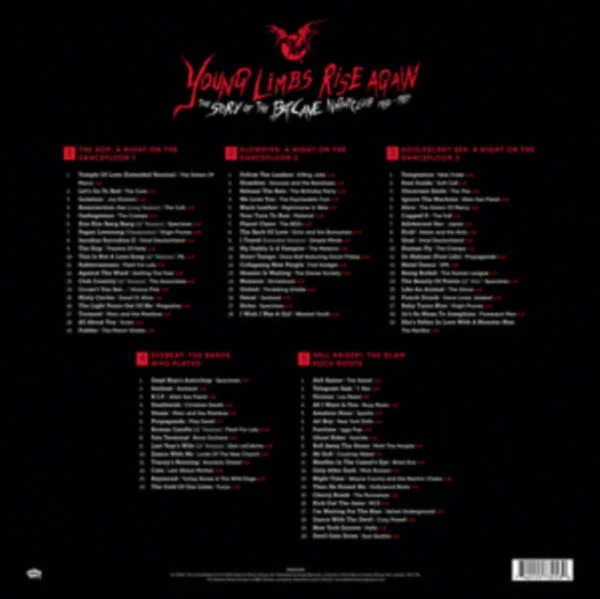 Various Artists CD – Young Limbs Rise Again – The Story Of The Batcave Nightclub 1982-1985