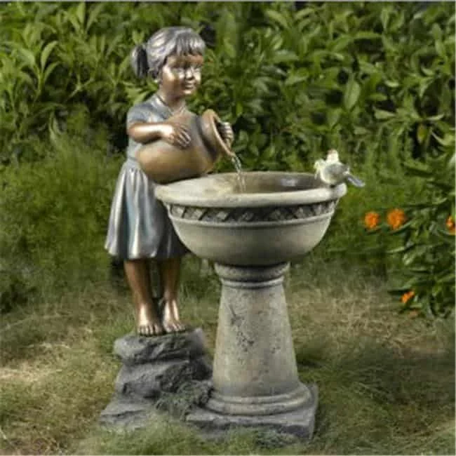 Versando Bird Bath Outdoor Fountain