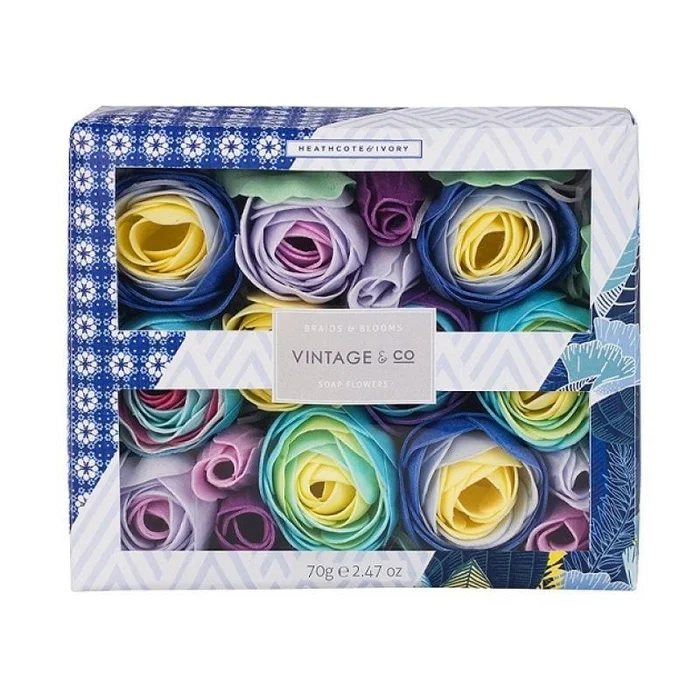 Vintage and Co Braids and Blooms Soap Flowers