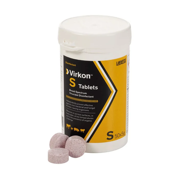 Virkon S Disinfectant, 50 x 5g Tablet