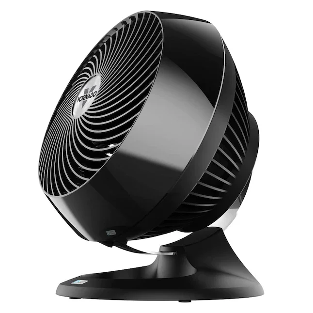 Vornado 10.4-in 4-Speed Indoor Black Stand Fan
