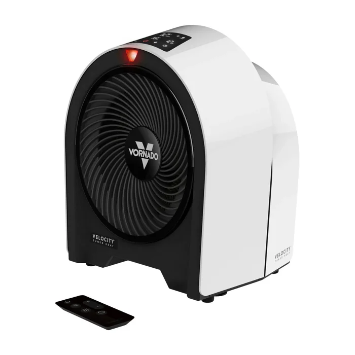 Vornado – Velocity 5R Whole Room Portable Space Heater with Remote – White