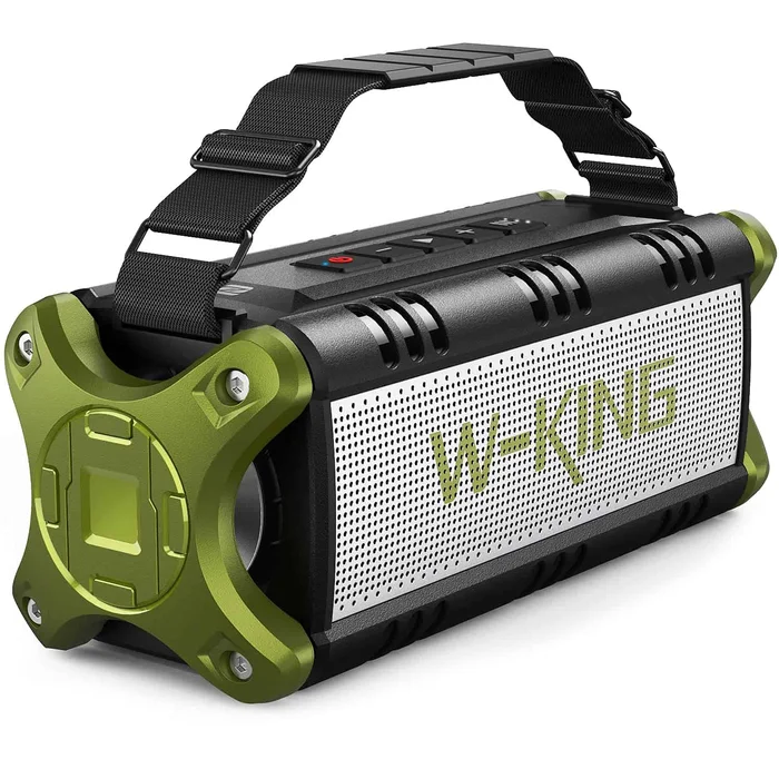 W-KING Bluetooth Speaker Waterproof, 50W Portable Speakers Bluetooth Wireless Loud