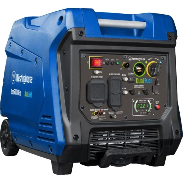 Westinghouse iGen5000DFcv Recoil Start 5000 -Watt Dual Fuel (Gasoline/Propane) Inverter Generator