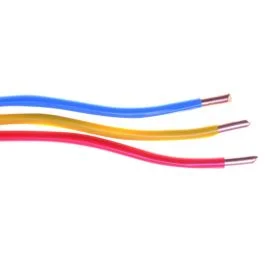 White Single Core Equipment Wire 100m Reel [4085]