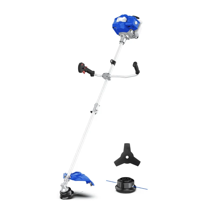 Wild Badger Power 52cc Weed Wacker Gas Powered, 3 in 1 String Trimmer/Edger 18” with 10” Brush Cutter