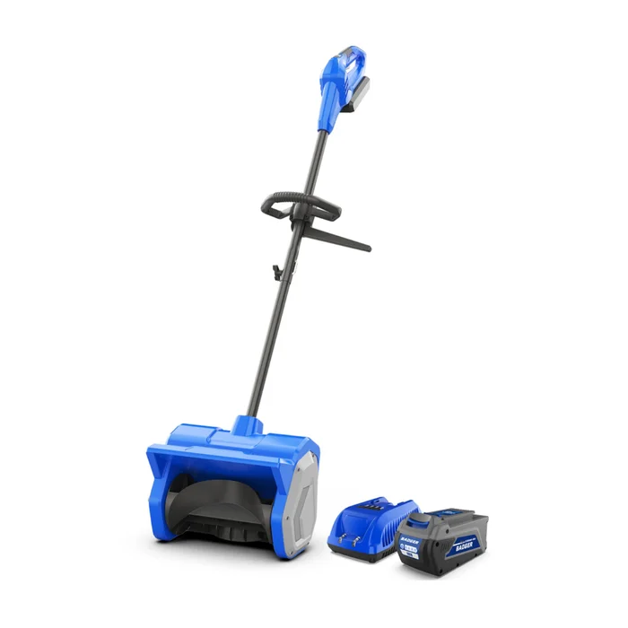 Wild Badger Power Electric Snow Shovel 40V 15″ Cordless Brushless with 4.0Ah Battery and Charger for Wet Snow and Heavy Snow
