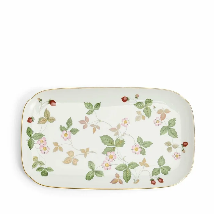 Wild Strawberry Sandwich Tray 25cm