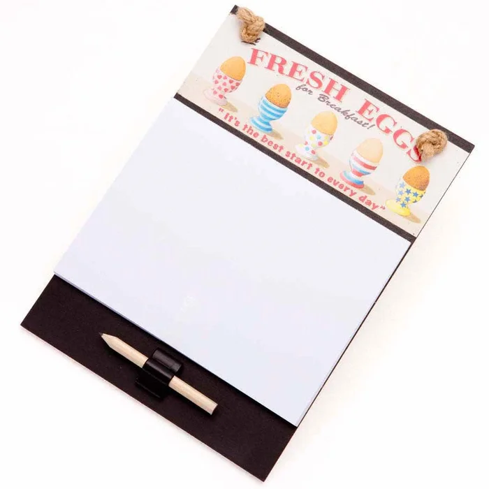 Wiscombe Fresh Eggs Scribbler Notepad
