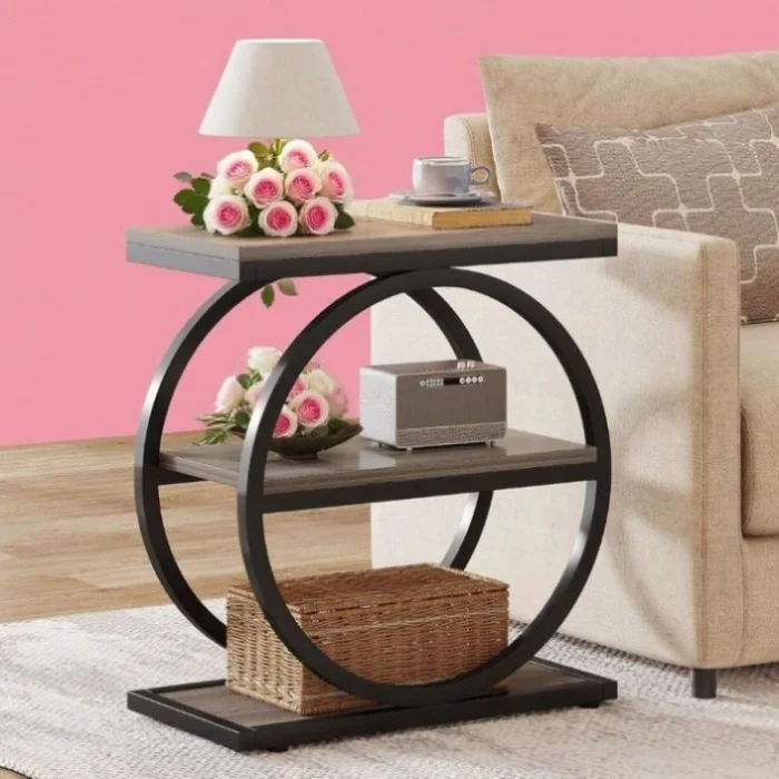 Wood End Table 02912560