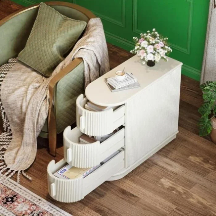 Wood End Table 75055372