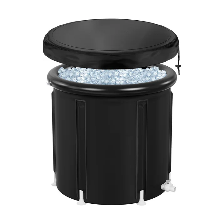 XL Ice Bath Tub for Athletes With Cover 99 Gal Cold Plunge Tub for Recovery, Multiple Layered 03867567