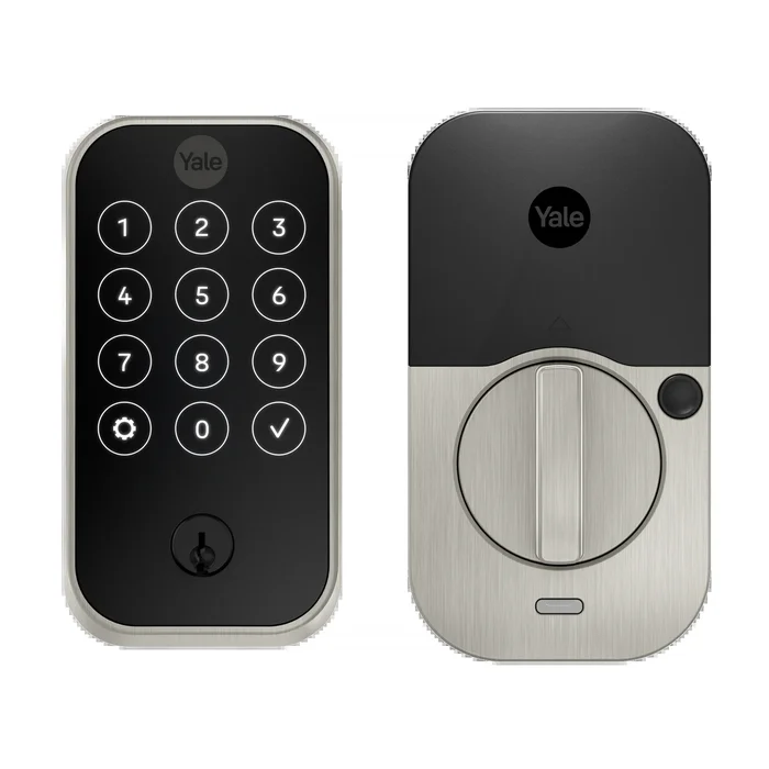 Yale Assure Lock 2 Satin Nickel Electronic Deadbolt Bluetooth Keypad