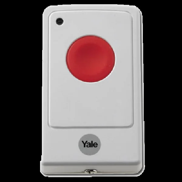 YALE EF-PB Easy Fit Wirefree Panic Button Red Button – White