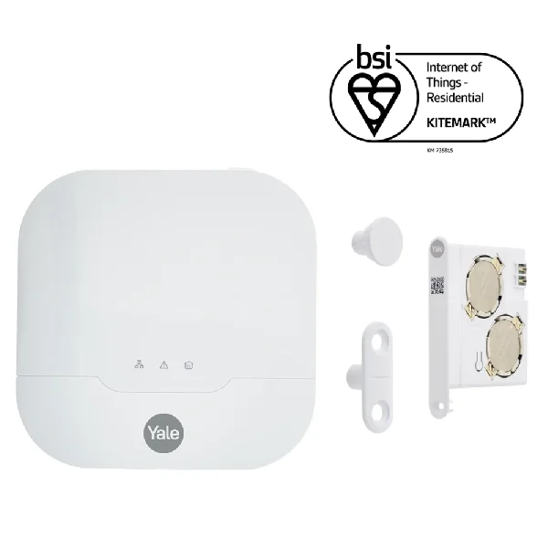 YALE SensCheck Door Sensor To Suit Yale Smart Doors Kit With Sync Hub 1A-301 – White