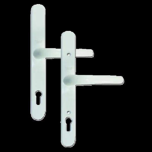 YALE UPVC Lever Door Furniture – Retro 92mm Centres – White