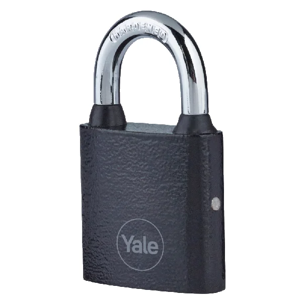 YALE Y111B Series Cast Iron Open Shackle Padlock 32mm Y111B/32/116/1 – Black