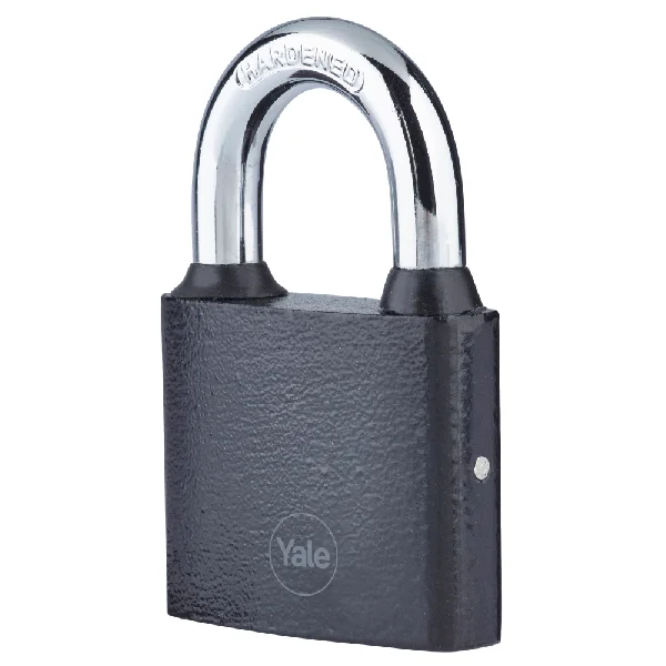 YALE Y111B Series Cast Iron Open Shackle Padlock 50mm Y111B/50/125/1 – Black