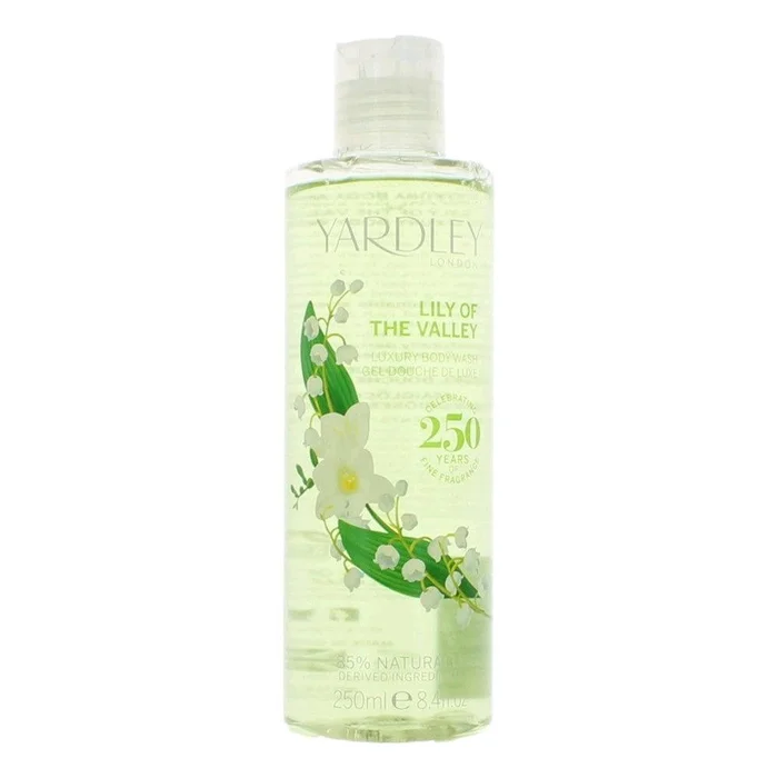 Yardley Lily of the Valley by Yardley Of London, 8.4 oz Luxury Body Wash for Women