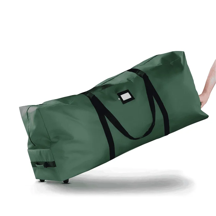Zober Christmas Tree Storage Bag 9 Ft – Rolling Christmas Tree Storage Box – 600D Fabric
